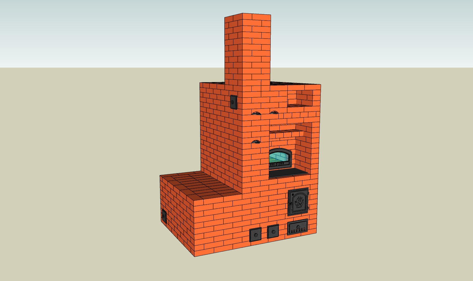 Отопительная печь от ArtKoss г. Киров