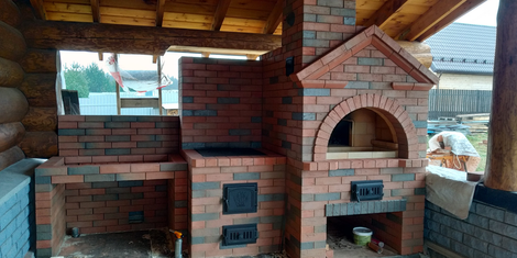 Уличная печь